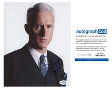 John Slattery "Mad Men" AUTOGRAPH Signed 'Roger Sterling' 8x10 Photo C ACOA