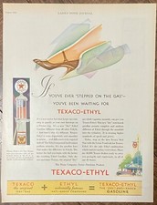 Original 1930 Texaco Article in Ladies Home Journal