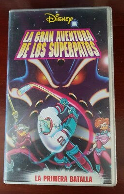 PELICULA VHS TAPE LA GRAN AVENTURA DE LOS SUPER PATOS
