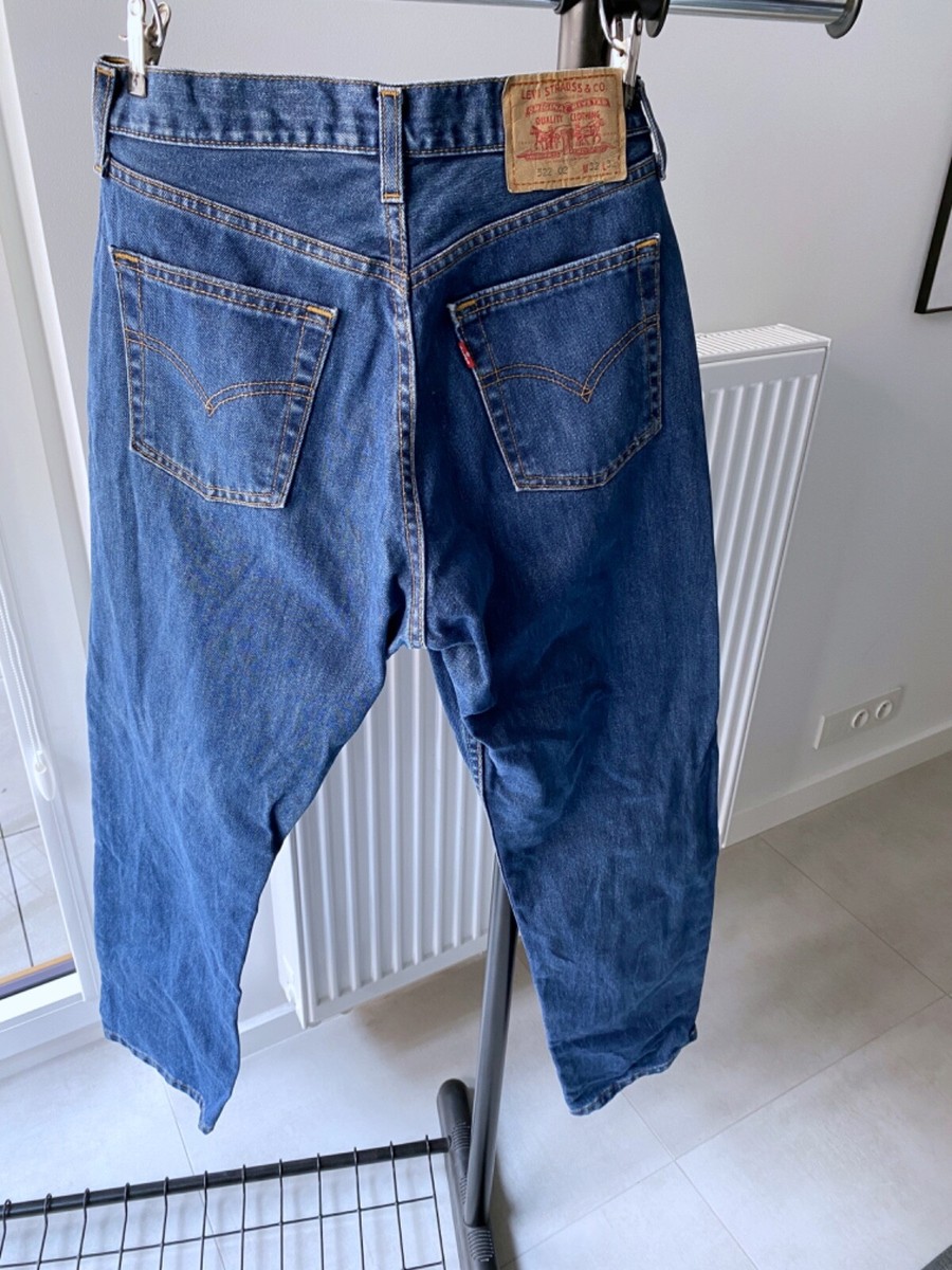 Levi's Levis 522 archive Vtg denim jeans made in UK Men sz W32 L32 READ  DESCRPTN