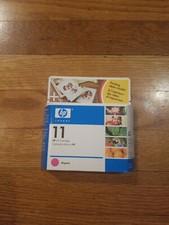 HP Magenta 11 Ink Cartridge C4837A New  Sealed - Dated 2006