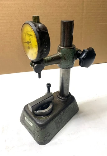 FEDERAL Comparator Stand w/ P61 Indicator - 6" post - 3 1/2"x4 1/2"x1 1/2" NICE