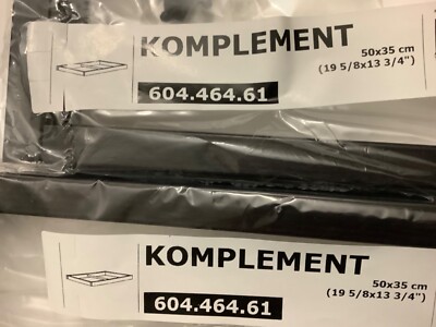 Set of Ikea KOMPLEMENT Clothes Rail 19 5/8x13 3/4 