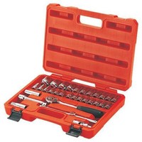 BESITA 6104 32 PCS 12.5MM METRIC 6-PT SOCKET SET