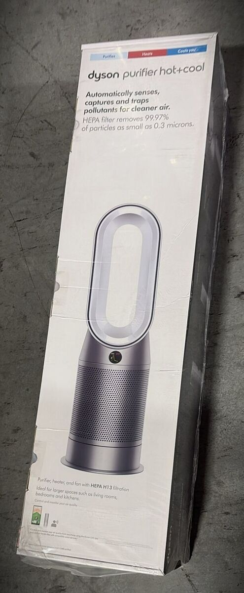Dyson HP07 Smart Air Purifier, Heater and Fan - Silver for Dyson HP07 Smart Air Purifier, Heater and Fan - Silver for