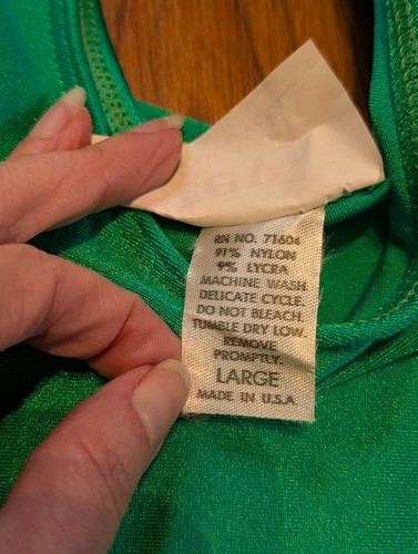 80S DEADSTOCK JAZZERCISE LEOTARDS lycra dance aerobics body tights NEW NWT 4E - Picture 11 of 21