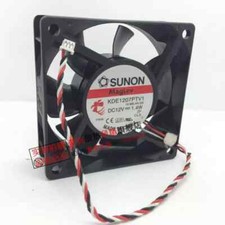 SUNON KDE1207PTV1 DC12V 1.4W 70 70 15MM 3-Wire Cooling Fan