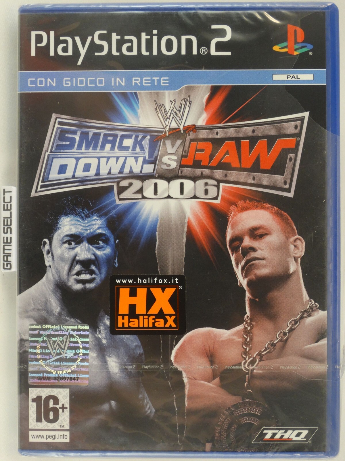 WWE SmackDown Vs Raw 2006 WRESTLING sur ps2 PAL Nouveau Scellé