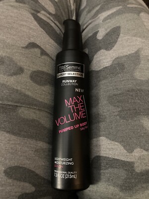 Tresemme Max The Volume Pumped Up Body Moisturizing Lotion 7.3 oz RARE
