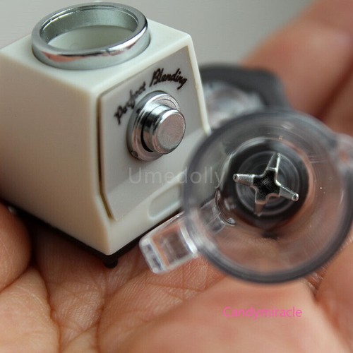 Maßstab 1:12 Puppenhaus Miniatur Juicer Trennbar Machine Rühren Küche Zubehör - Picture 6 of 13