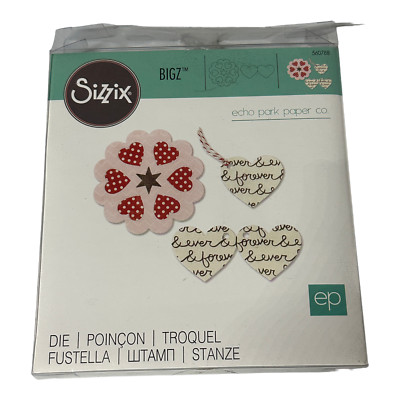 Sizzix Originals Bigz Die Heart Viewfinder 660788 Big Shot By Echo