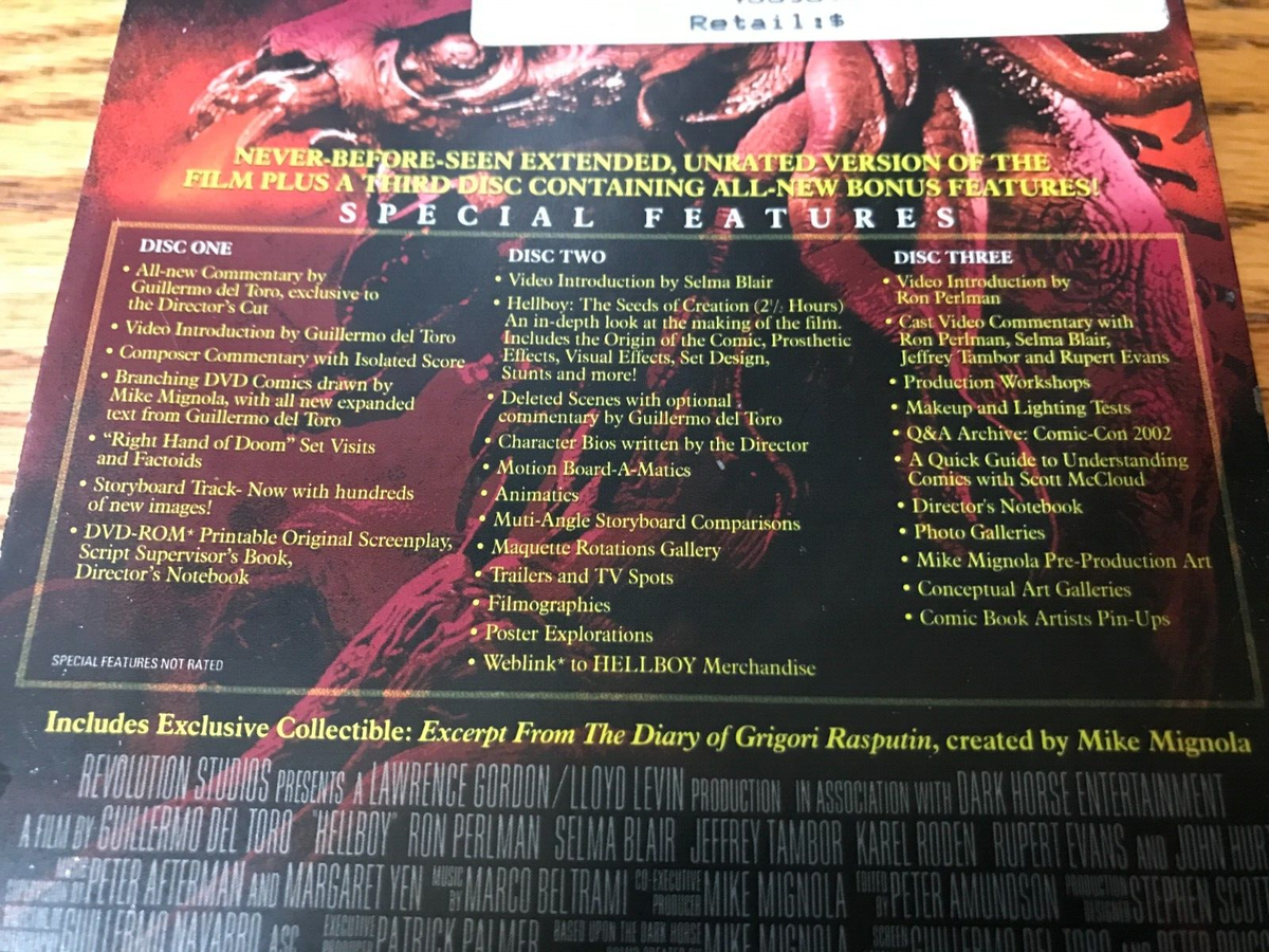 Hellboy (Director's Cut) | eBay
