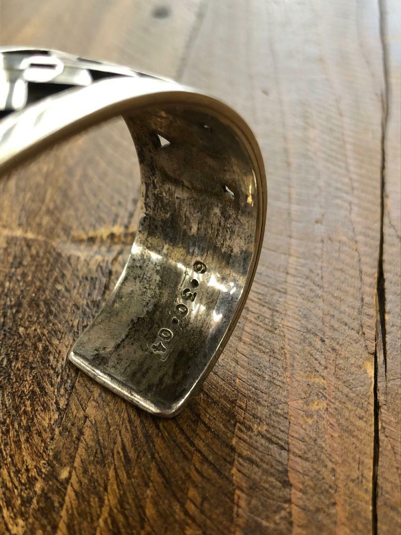 Vintage Sterling Silver Hopi Ferron Joseyesva Cuff Bracelet+ | eBay