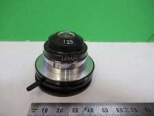TOKYO JAPAN CONDENSER IRIS OPTICS MICROSCOPE PART AS PICTURED G8-A-39
