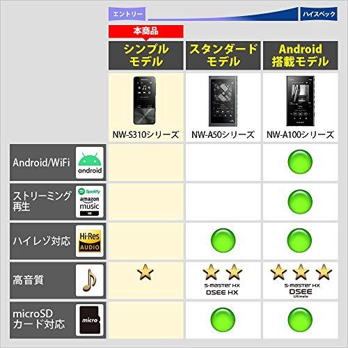 Sony (SONY) Walkman S series 4GB NW-S313: MP3 Player Bluetooth