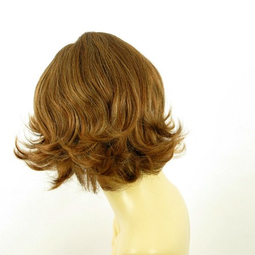 Damen Perücke kurz kupferbraun gelocht hellblond MARION 6BT27B - Bild 5 von 8