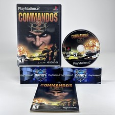Commandos 2 Men of Courage PS2 CIB W/ Manual - PlayStation 2