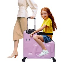 Kids Travel Luggage, Cartoon Design, Tpe Universal Wheels, Combination Lock