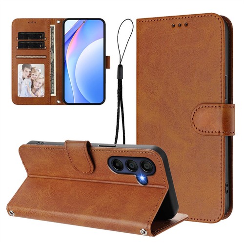 For Samsung A17 A16 A15 A06 A05 A36 A26 A56 Case Shockproof Leather Wallet Cover - 第 3/23 張圖片