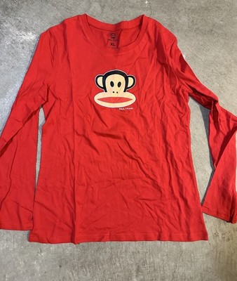 New Without Tags Paul Frank Women's Long Sleeve Shirt Red Size XL