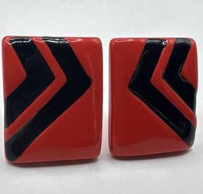 RARE Vintage Signed NAPIER Lisa Bertolli Designer Earrings