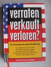 Buch Verraten Verkauft Verloren - Jan Van Helsing/Gabriele Schuster-Haslinger-