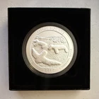2017-P America The Beautiful 5oz Silver Uncirculated Coin Effigy Mounds OGP