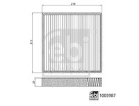 Febi Bilstein 1005987 Innenraumfilter