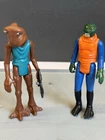 1977 Vintage Kenner Star Wars Hammerhead & Walrusman Cantina Action Figure Lot