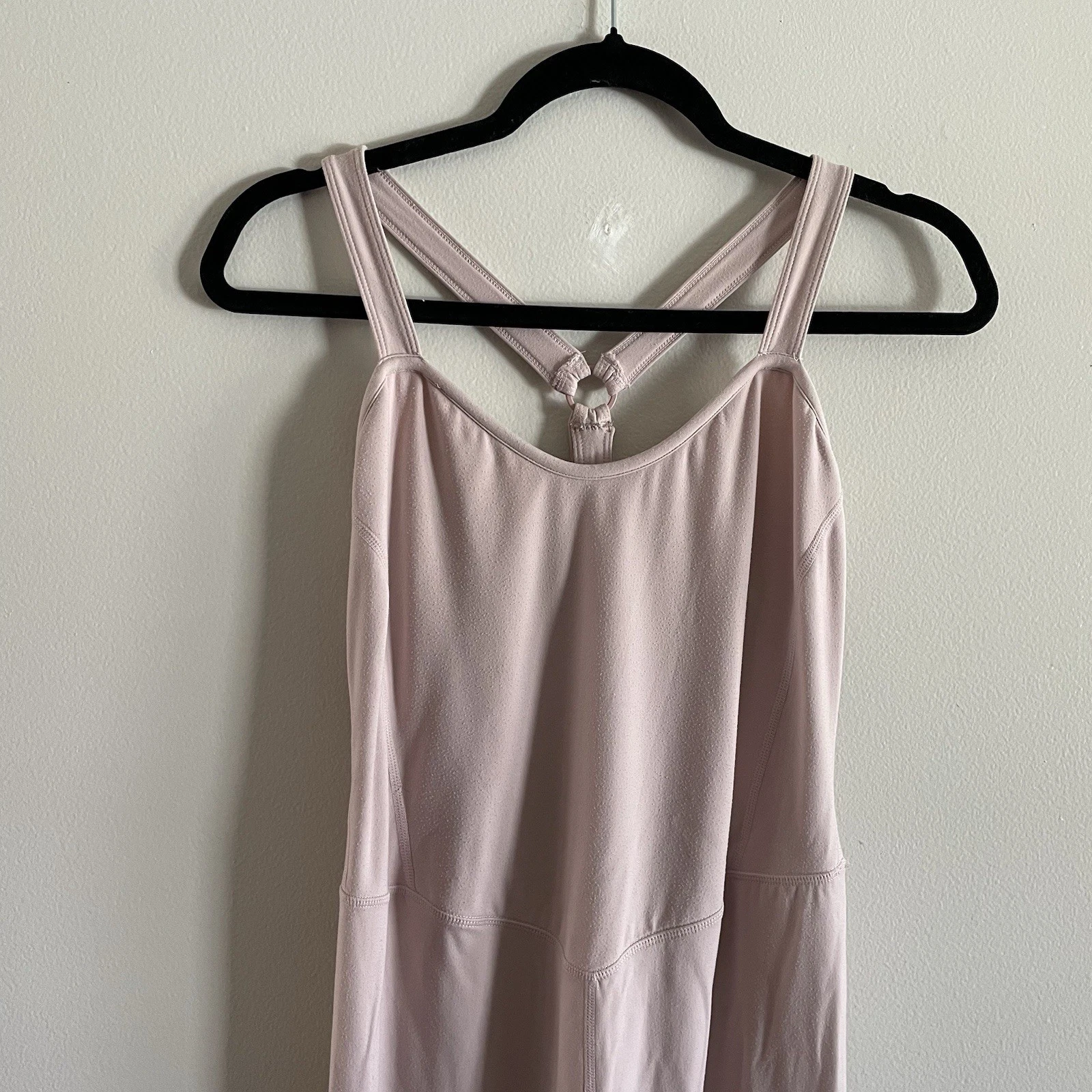 free-people-movement mauve stretch strappy back cropped trapeze 
