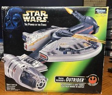 Kenner Star Wars Dash Rendar   s Outrider The POTF Power Of The Force Starship