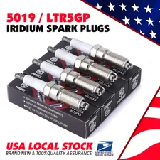 Direct Fit For Pontiac Isuzu Ford Spark Plug x4 OEM Replace For NGK 5019/LTR5GP