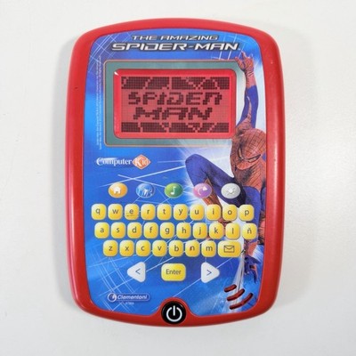 Amazing Spider-Man Kindercomputer Kindergeräusche, Spiele - Clementoni 2012 funktionstüchtig