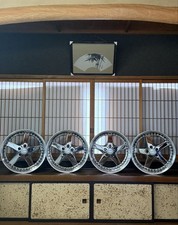 Jdm Work Equip Ddc Rim 3-piece 18-inch 10j 16 4-book Through-hole Dee No Tires