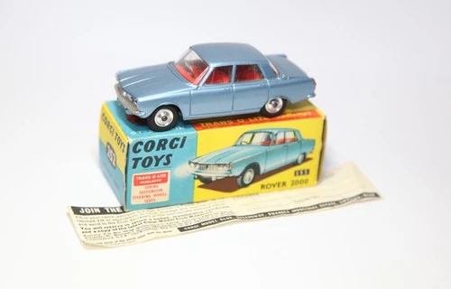 Corgi 252 Rover 2000 In Original Box - Excellent Vintage Original Model Lot 1