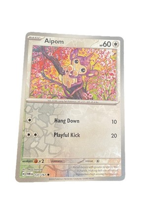 Aipom 137/167 Sv06: Twilight Masquerade Reverse Holo