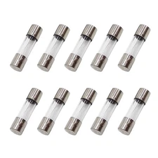 Pack of 10 F10AL Fast Blow Fuse 10 Amp 250V 5 X 20MM Glass F10AL250V 5x20mm 