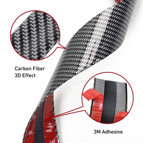 Carbon Strip Car Fiber Sticker Protector Door Sill Tape Anti 3/5/7/10cm Scratch - Bild 35 von 61