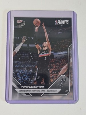 Victor Wembanyama 2025-26 Topps Now #265 Spurs