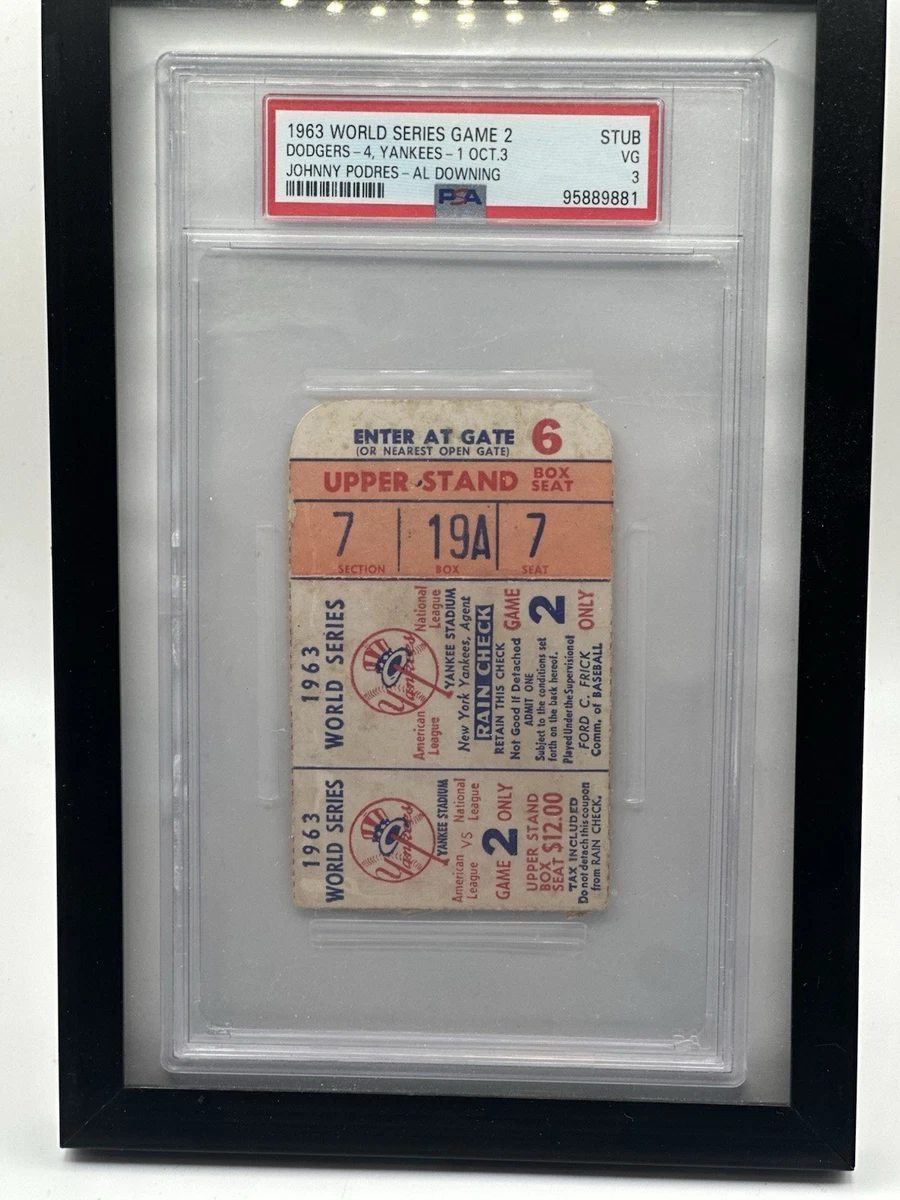 Original Vintage Sports Ticket Stubs for sale | eBay
