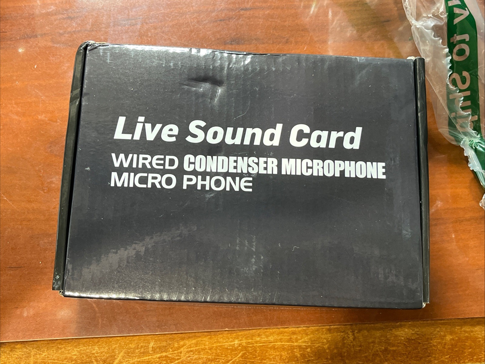 live sound card Condenser With Microphones