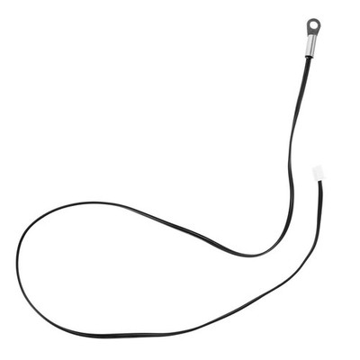 Ntc Thermistor Probe for Air Conditioner Sensor Replacement Black Metal Material