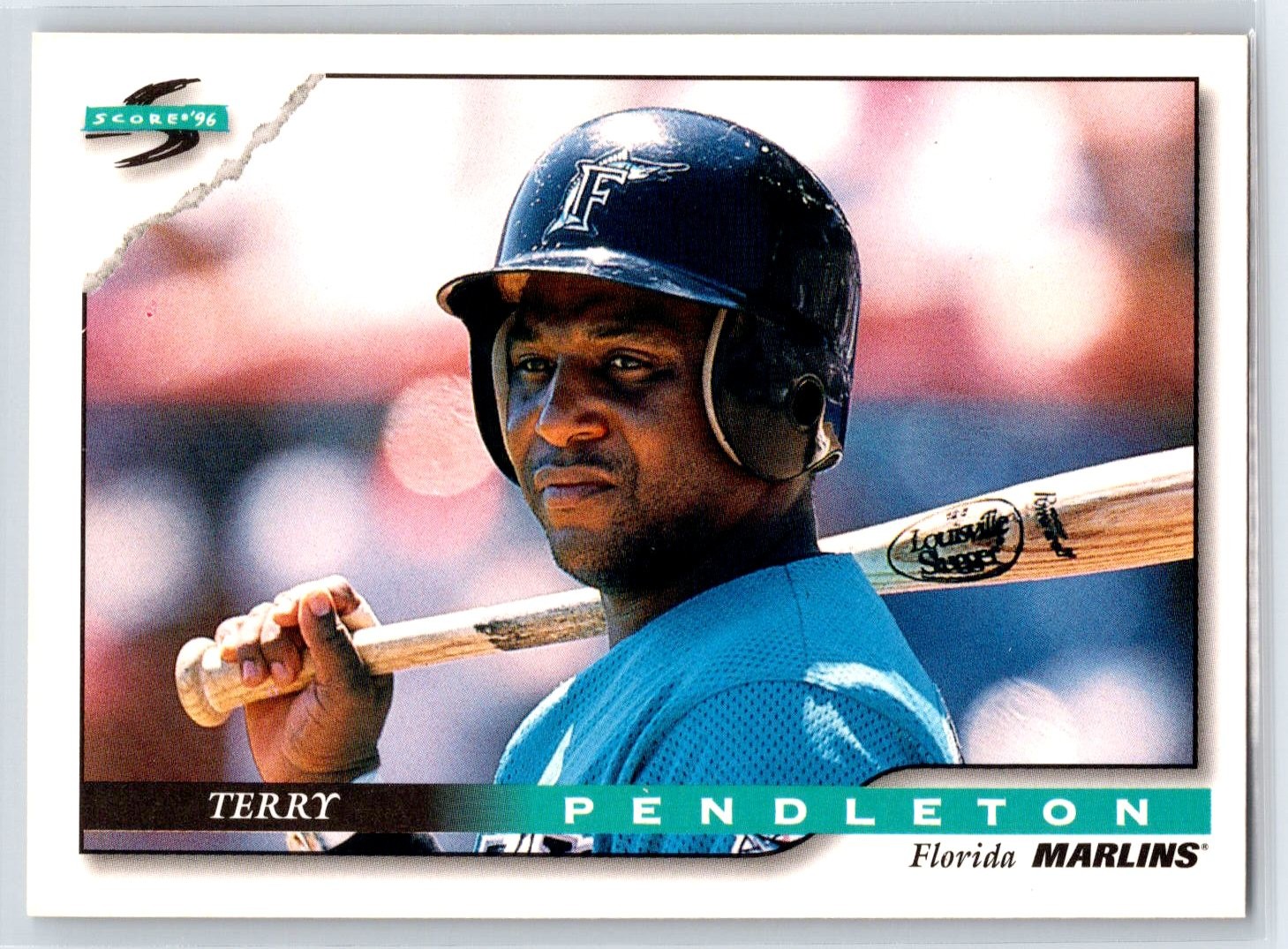 1996 Score Terry Pendleton Florida Marlins #49
