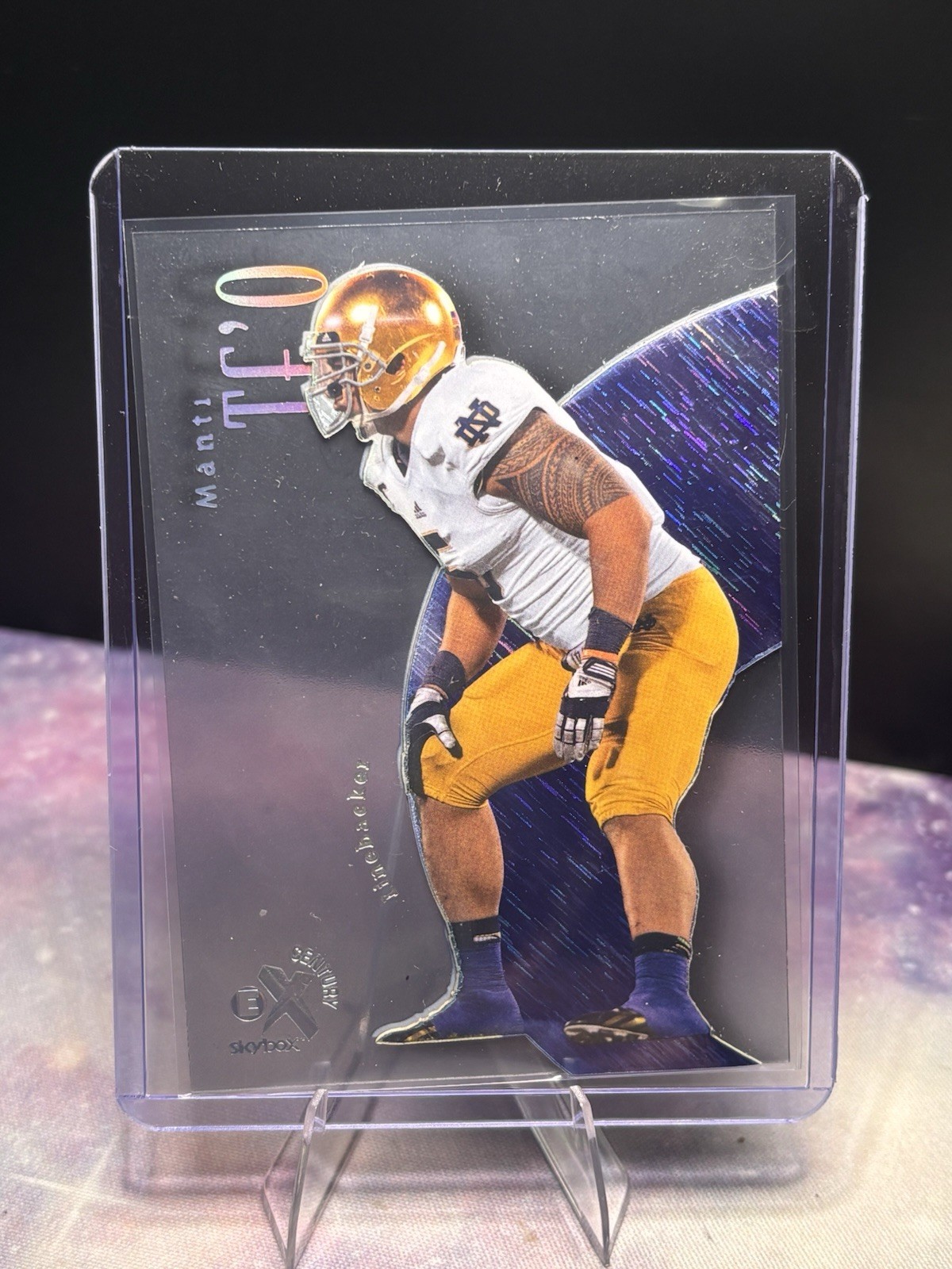Manti Te'o Fleer Retro EX Century #35 Essential Credentials Future