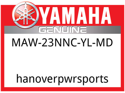 Yamaha OEM Part MAW-23NNC-YL-MD PFD-YAMAHA NEO/NYLON COMBO YL