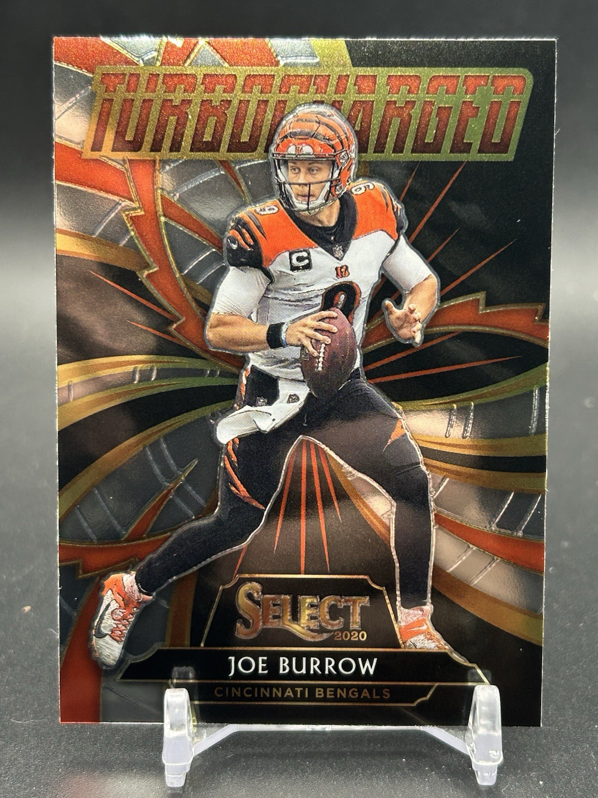 2020 Panini Select - Turbocharged Joe Burrow #T20 Bengals