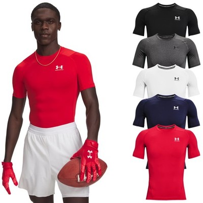 Under Armour Herren HeatGear Kompressions T-Shirt UA Gym Training Base Layer Top