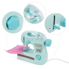 ˜Mini Sewing Machine Kids Beginner Sewing Machine Toy Kit Small Household