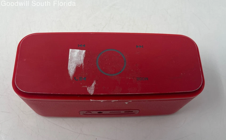 Alto-falante sem fio portátil Doss Model SoundBox vermelho Bluetooth não testado - Imagem 3 de 4