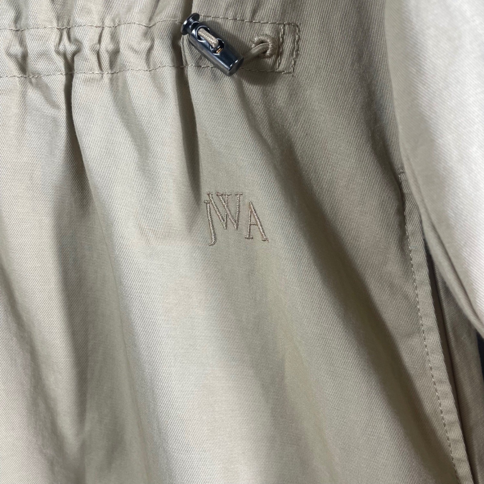 JW Anderson x Uniqlo Tan Shirt Dress Adjustable Waist Cotton Popover XS